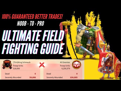 ULTIMATE FIELD FIGHTING GUIDE [2024 - GUARANTEED BETTER REPORTS!] - RISE OF KINGDOMS [FOR BEGINNERS]