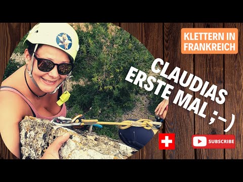 Claudias erste Mal ... an der Felswand | Klettern mal anders :-)