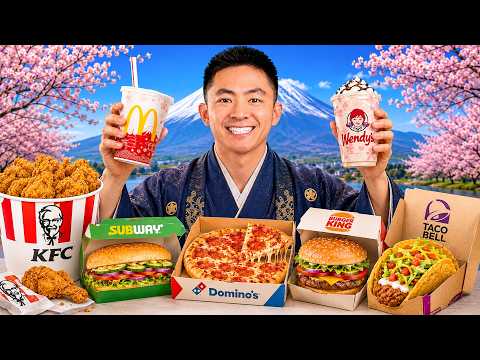 I Tried Every American Fast Food In Japan
