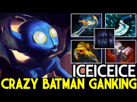 ICEICEICE [Night Stalker] Crazy Batman Ganking with Blink Dagger Dota 2