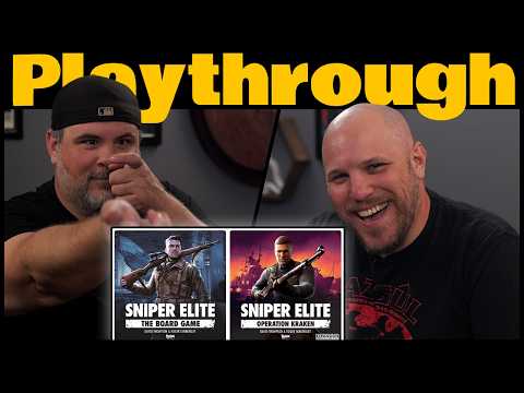 Sniper Elite: The Board Game - Operation Kraken Play through | The Game Haus