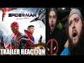 SPIDER MAN NO WAY HOME OFFICIAL TRAILER REACTION AND REVIEW