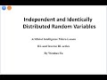 Independent and identically distributed (i.i.d.) sampling