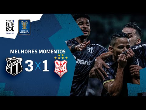 Vai ter Clássico-Rei na semi! - Melhores Momentos - Ceará 3x1 Sergipe - Copa do Nordeste