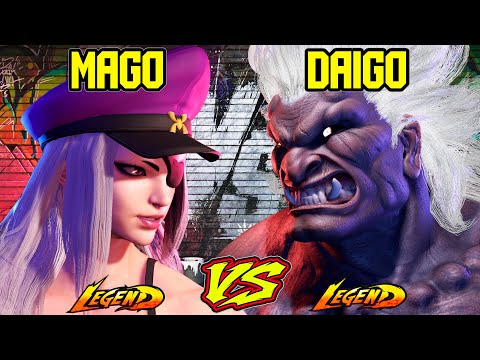 SF6 Daigo (Akuma) VS Mago (Juri) + 4444 (Guile)💥Messatsu💥