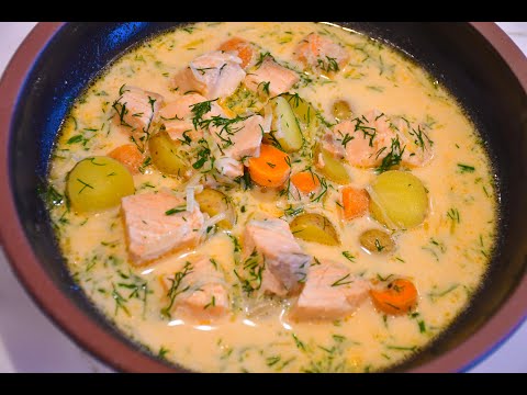 How to make Lohikeitto, Finnish Salmon Soup! Step by step how to make this delicious chowder!