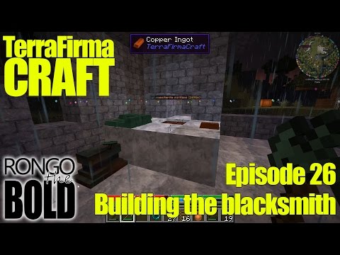 TerraFirma Craft | Season 1 | Episode 26 | Building the blacksmith