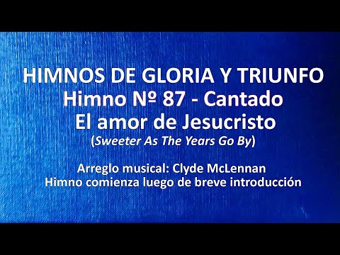 Himnos de gloria Nº 87 - El amor de Jesucristo