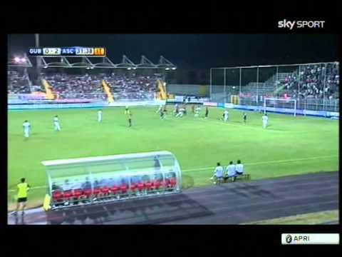 Gubbio 2-3 Ascoli 30-8-2011 Highlights & Goals HD