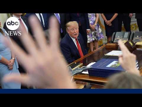 Trump: CNN, MS NOW and Politico banned from White House