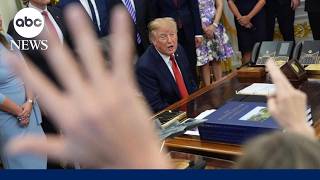 Trump: CNN, MS NOW and Politico banned from White House