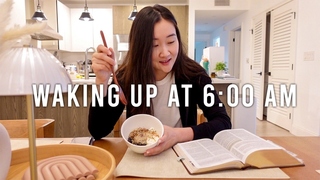 6AM Realistic Productive Spring Break Day *full routine* 🌸