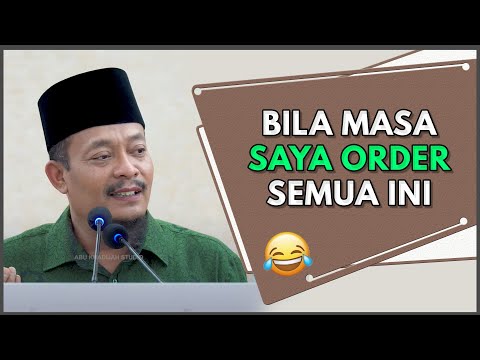 Bila Masa Saya Order Semua Ini 