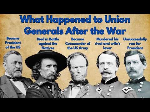 What Happened to Union Generals After The War