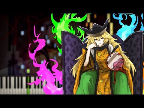 [Piano Duet] Touhou 16 - No More Going Through Doors | Synthesia Tutorial | Arrangement