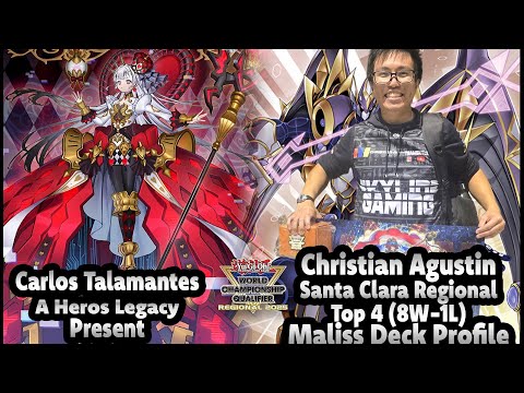 Christian Agustin top 4 Maliss Deck profile Santa Clara regional!