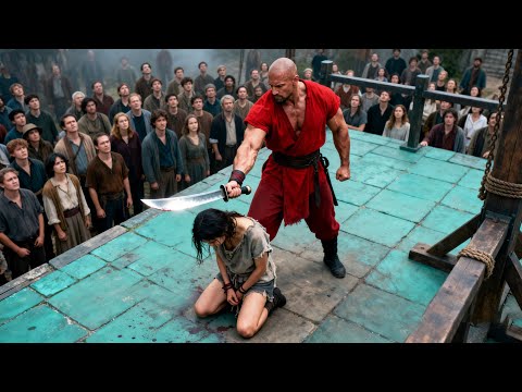 Action Kung Fu Movie: Mother on the scaffold! Her son descends to save her with peerless Kung Fu!