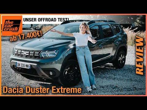 Dacia Duster Extreme (2024) Offroad Test mit dem günstigsten SUV Deutschlands! Fahrbericht | Review