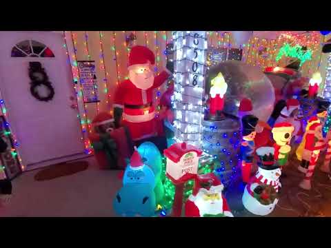 2023 Olson Family Christmas KRV 1st run light show. 100,000 + lights. 300 + individual elements.