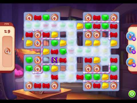 HomeScapes Level 7114 no boosters (10 moves)