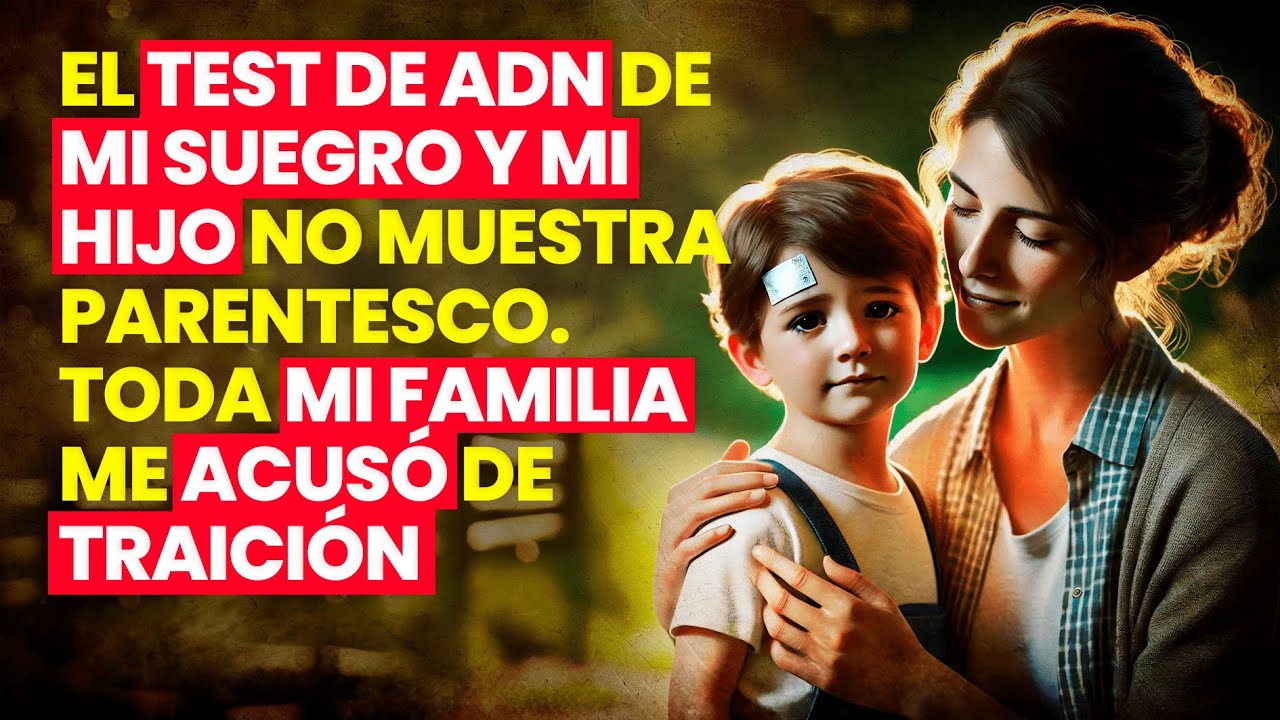 El test de ADN de mi suegro y mi hijo no muestra parentesco. Toda mi familia me acusó de traición...