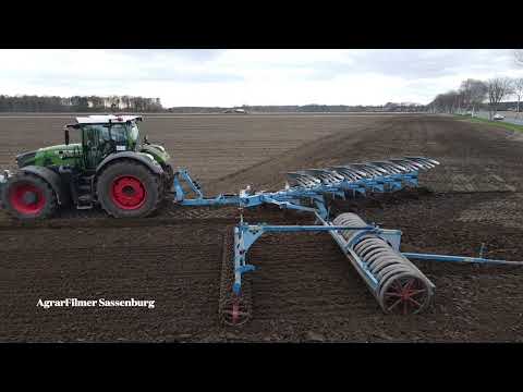 Fendt 942 Vario mit Lemken Diamant 16 im Einsatz