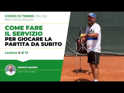 Come Fare il Servizio a Tennis? | Lezione 5 di 12