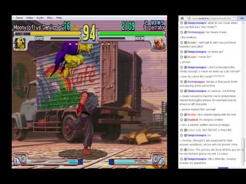 GGPO casuals vs Denjizz (live commentary)