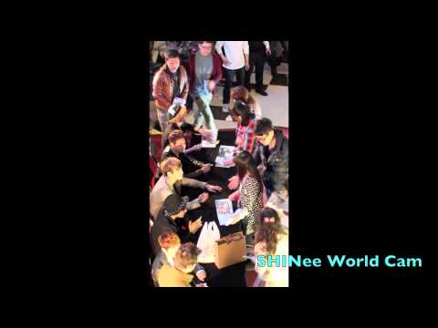 130228 SHINee Dream Girl Fansign event - all members focus