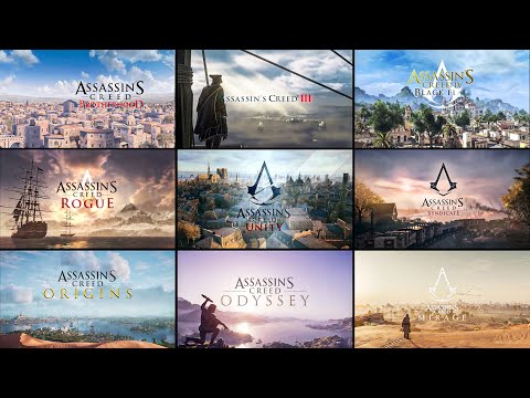 Assassin's Creed : All Opening Title Intros (2007-2023)