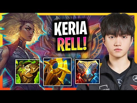 KERIA IS INSANE WITH RELL! | T1 Keria Plays Rell Support vs Nautilus!  Season 2024