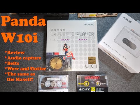 Panda W10i personal stereo review - The original Maxell MXCP-P100?