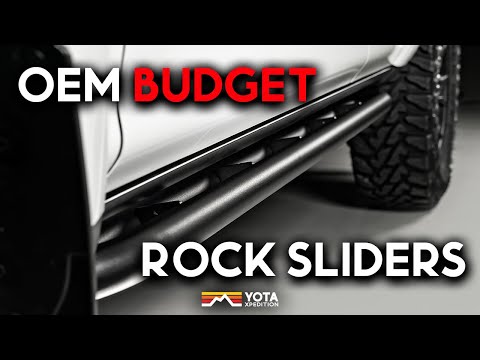 4Runner OEM Toyota Rock Slider Install