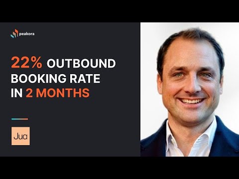 22% Outbound Meeting Booking Rate after only 2 months