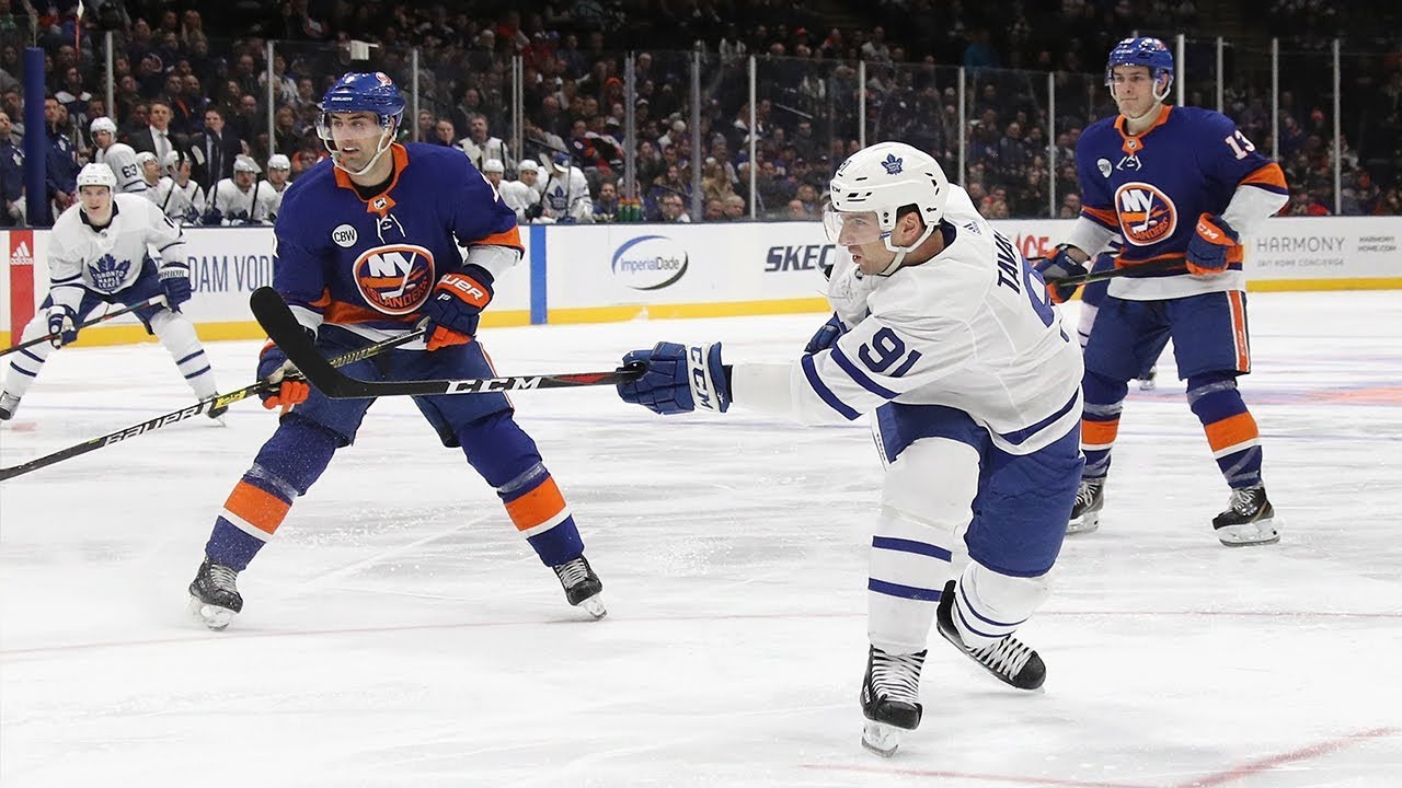 Vidéo: Imaginez la PRESSION qui a CHUTÉ des épaules de John Tavares...