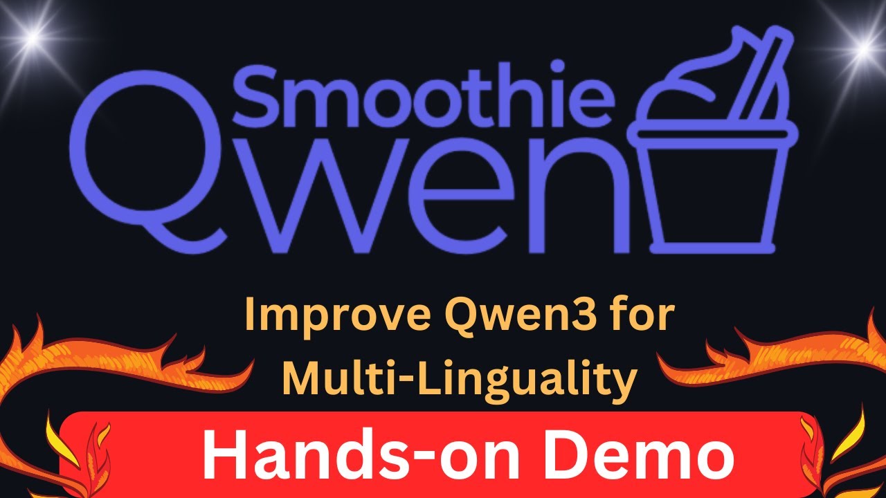 Smoothie Qwen: How-To Improve Multi-linguality in AI Models - Install and Test Locally