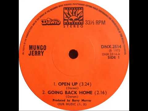 UK New Entry 1972 (85) Mungo Jerry - Open Up