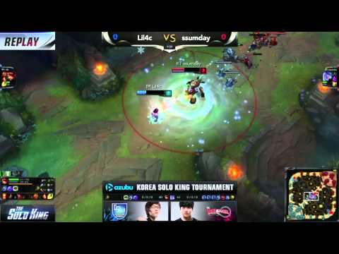 Korea Solo King   Day 1  Ssumday vs Lilac