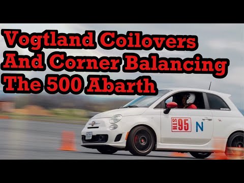 Vogtland Coilovers and Corner Balance for the Fiat 500 Abarth