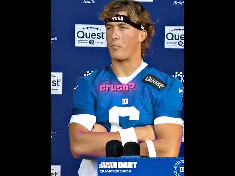 Jaxson Dart's CELEBRITY Crush 😍🏈