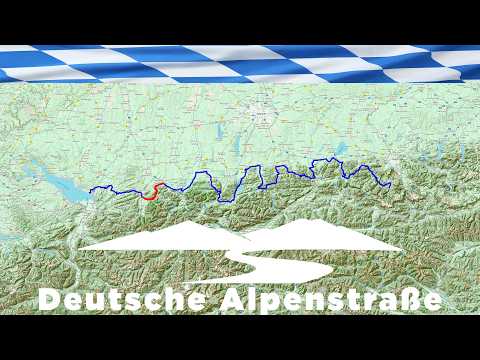 Scenic Drive Germany: Deutsche Alpenstraße (Sonthofen - Nesselwang) | 4K