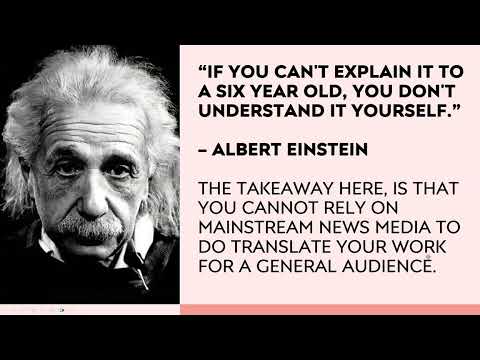 Science and Journalism Seminar Now Available