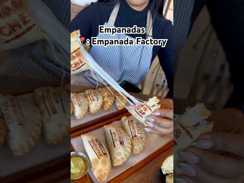 15 different empanada flavors including meat-filled, vegetarian, vegan, and dessert! #vegasfood