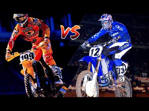 2002 San Diego Supercross |Pastrana vs Vuillemin|