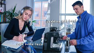 Life in London as a young married couple 😍 - ft. wedding gifts + iPad unboxing
