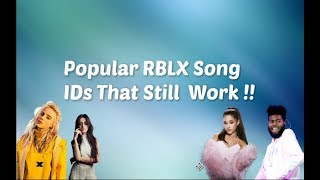 ROBLOX POPULAR SONG IDS | PART 3 | (Song IDs that still work) August 2018