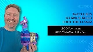 The Most Iconic Fortnite Loot is Finally LEGO! Supply Llama 77071 Full Review