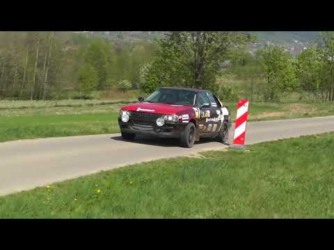 1 Łodygowicki RallySprint 2018 Andrzej Rduch Tomasz Poloczek Audi 90 Quattro