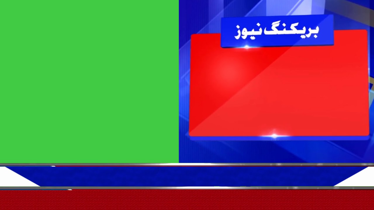 Breaking News template lower third by SK graphics