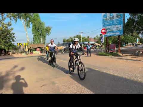 Alumni Cycling for Scholarships in Rural Cambodia